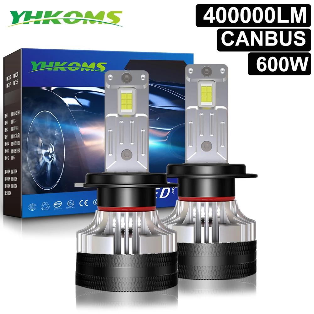 YHKOMS 100% Canbus LED ڵ Ʈ,  , H8, H9, H11, 9005, HB3, 9006, HB4, H1, 9012, HIR2, ڵ LED , Ȱ, 6000K